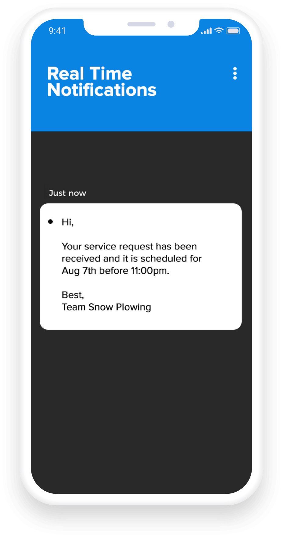 Snowplows App
