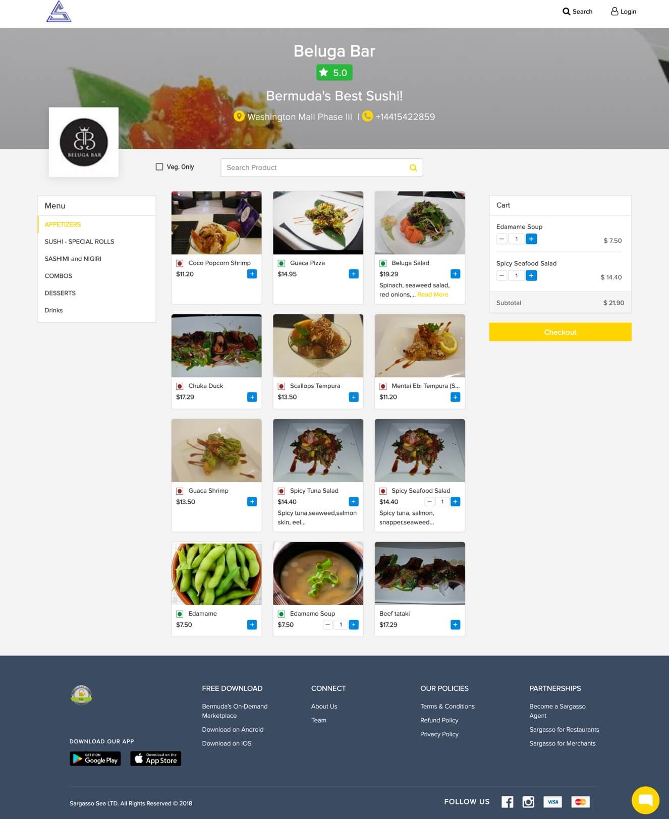 Create online marketplace