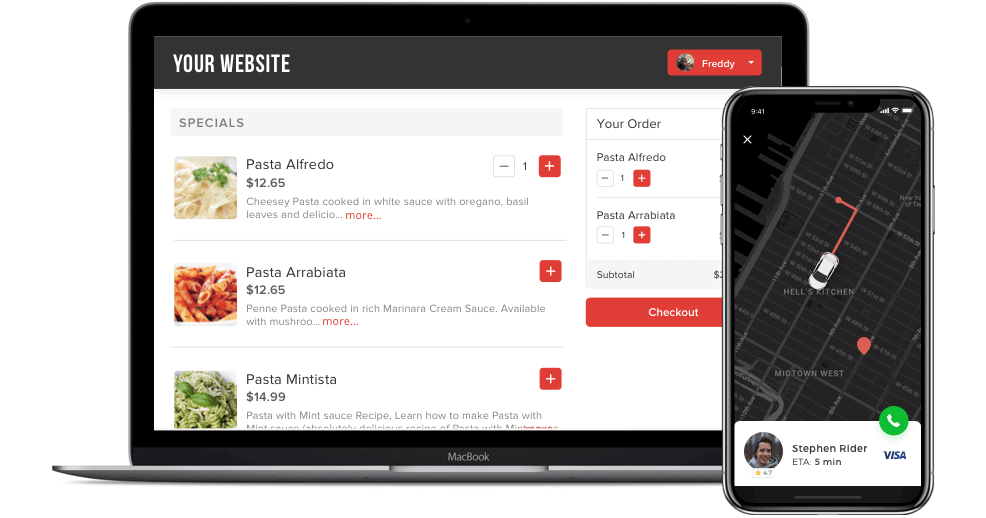 Restaurant App/Website Development