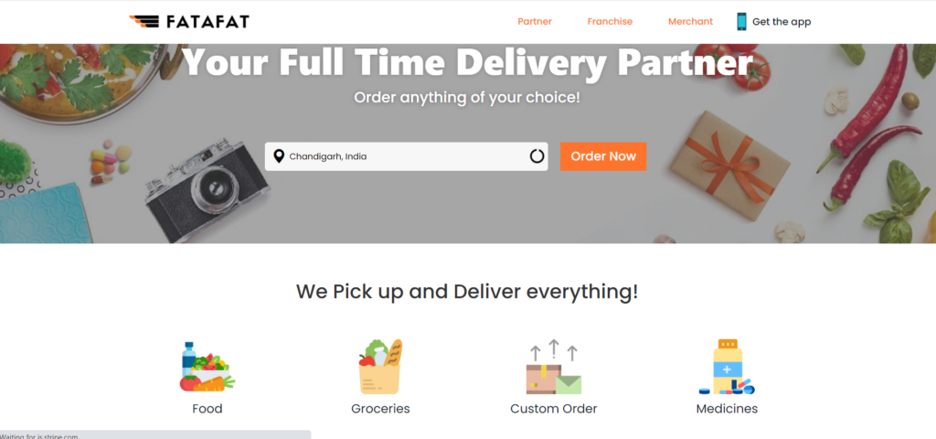 Delivery business idea: fatafat