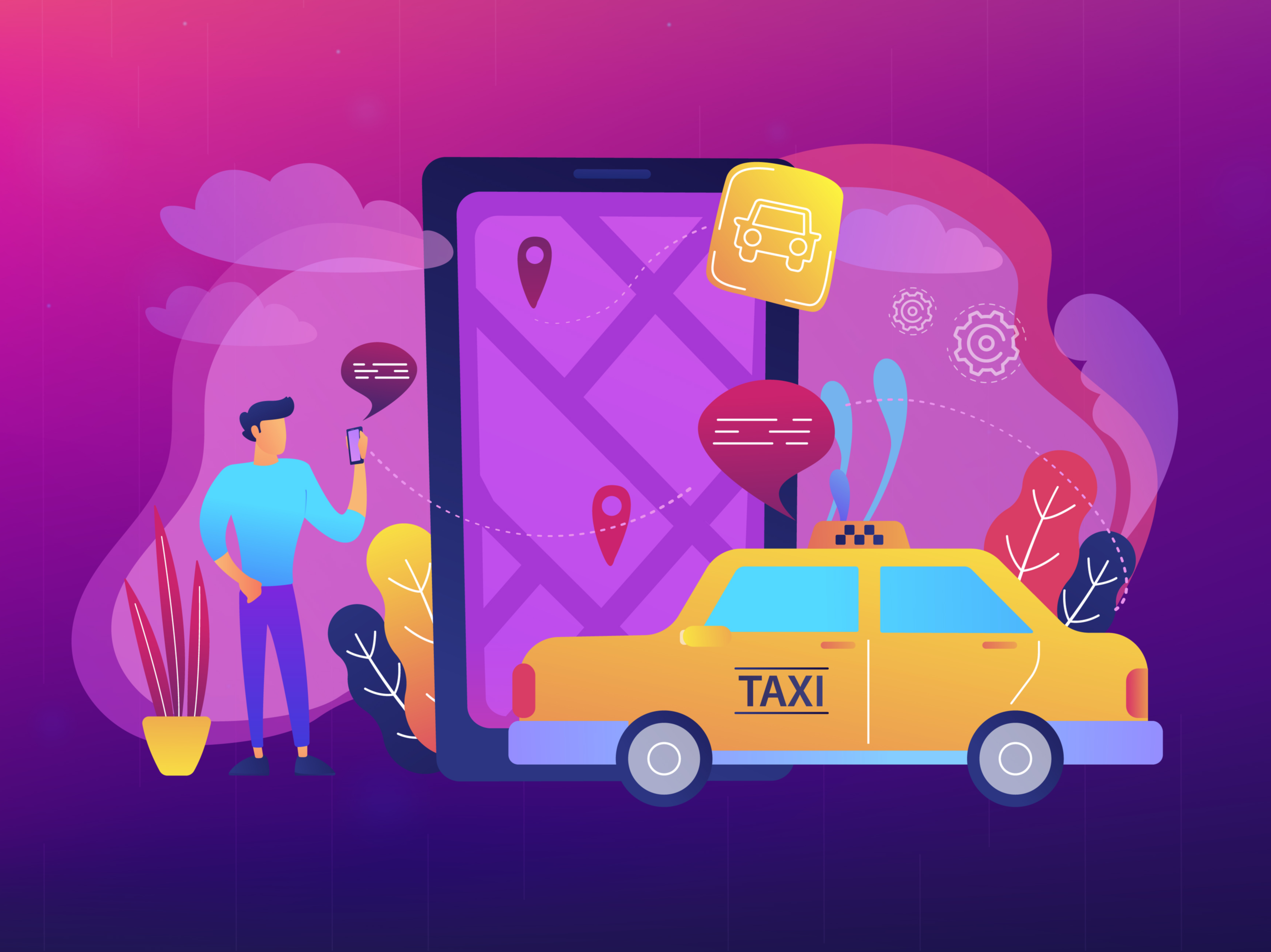 On-demand taxi services