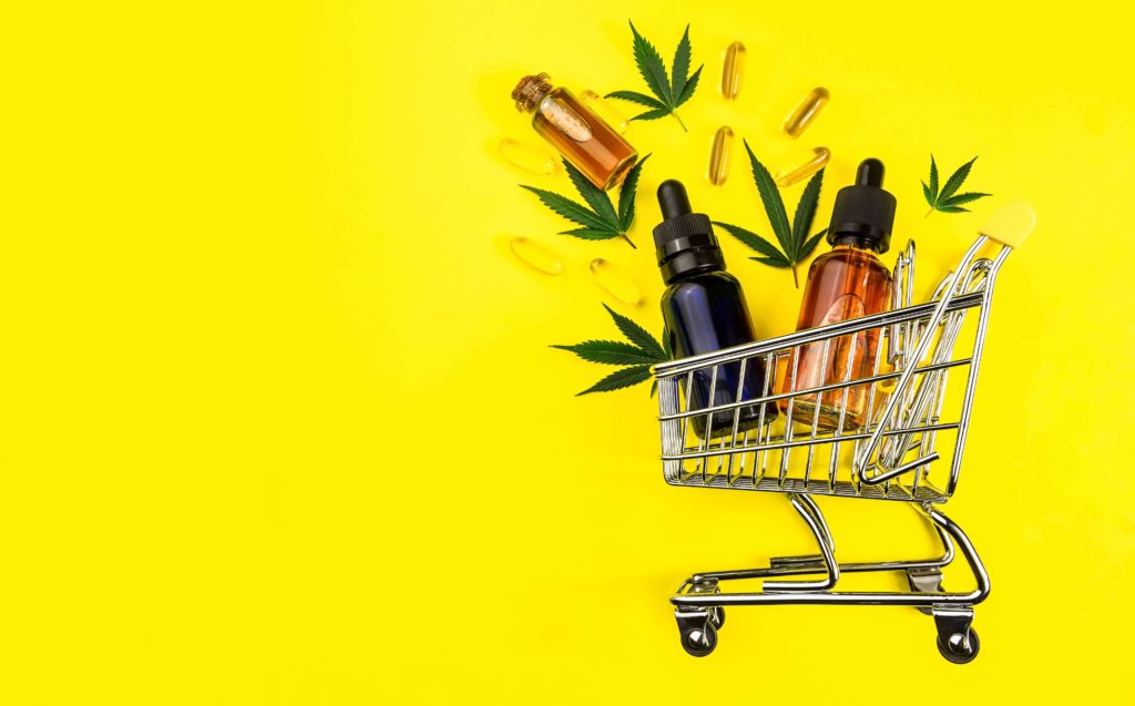 Cannabis Delivery Platform shopping cart