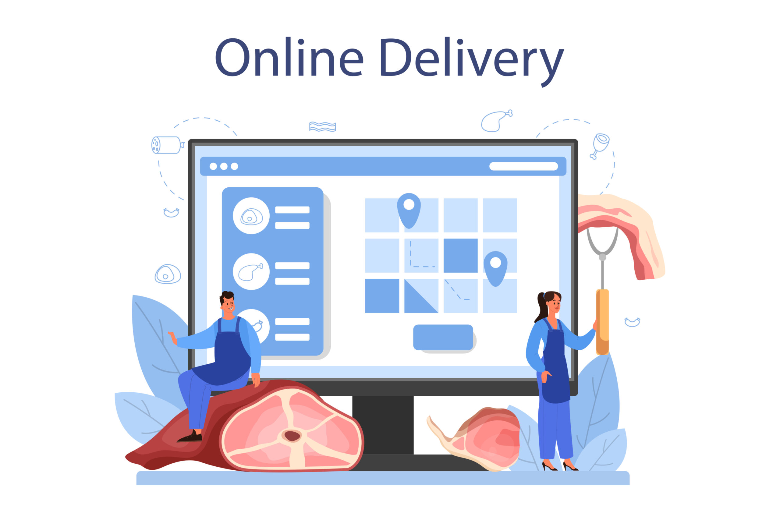 Online Meat Delivery Service