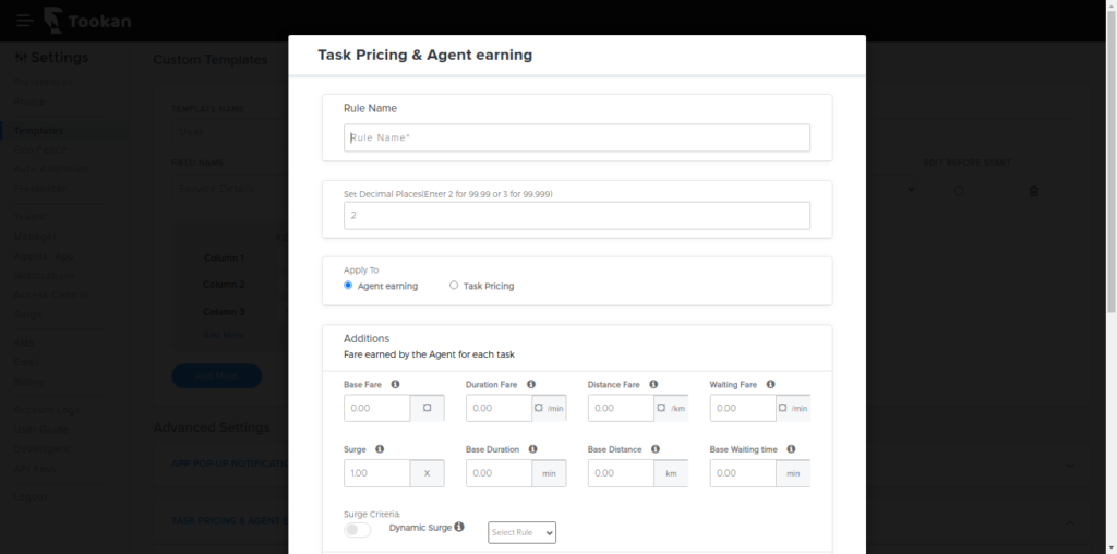 Integrate your Deliverect Account with Tookan