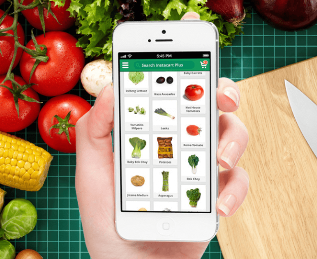 Lebensmittelversand App