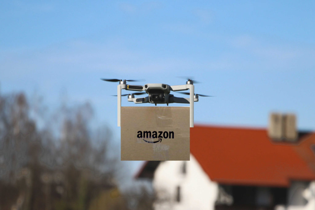Entrega de drones de última milla de Amazon