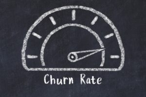 Churn rate meter | Top 10 tips for customer churn reduction | Hippo Marketing Automation